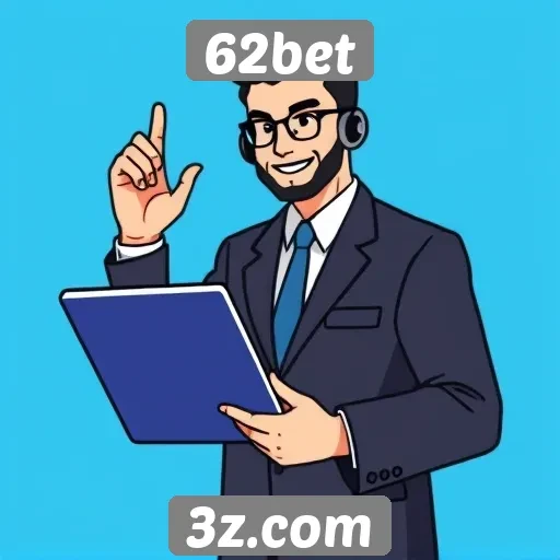 Serviço de atendimento ao cliente da 62bet